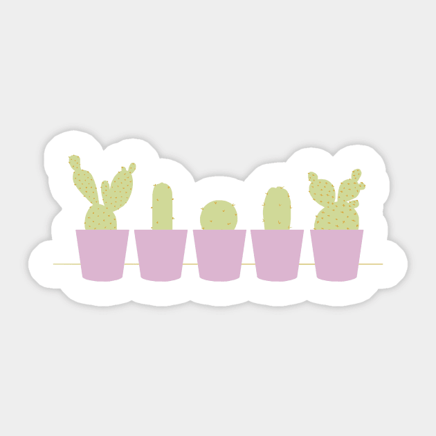 Cactus 2 Sticker by littlemoondance